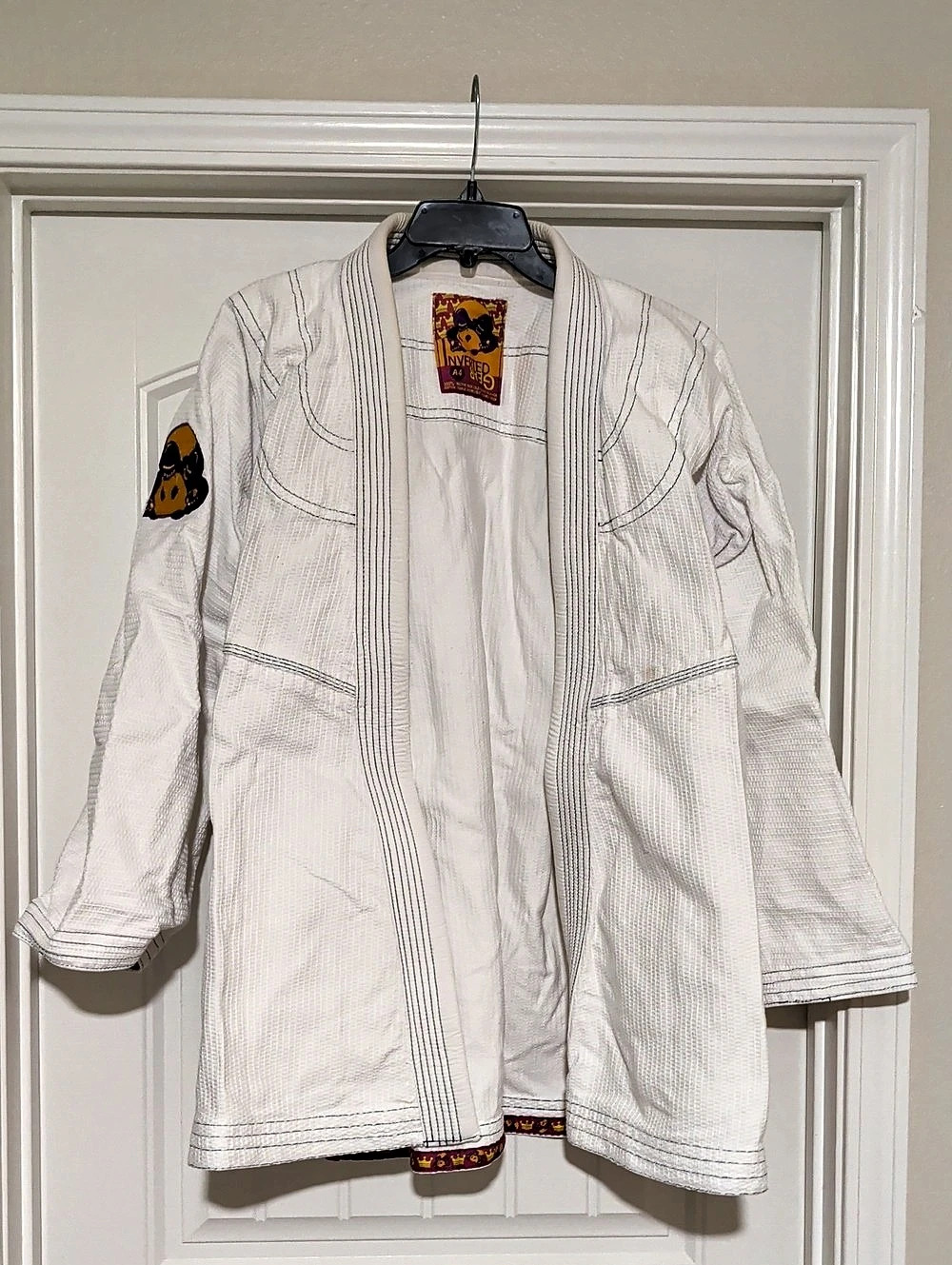 Inverted Gear A4 White Martial Arts Jacket & Pants